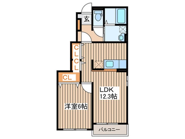 グレ－スガーデンⅢの物件間取画像